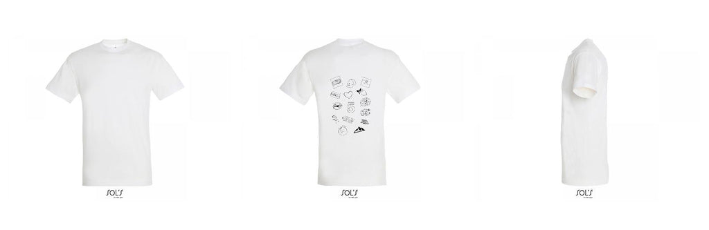 TEE-SHIRT UNISEXE COL ROND - 11380