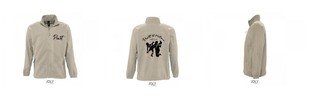 Veste micropolaire zippée homme SOL&#39;S NORTH - 55000