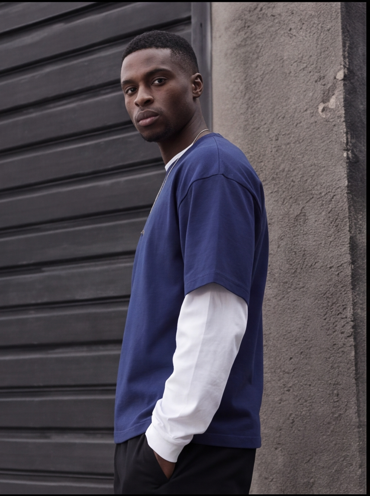 T-shirt oversize LEGACY Unisexe Col Rond