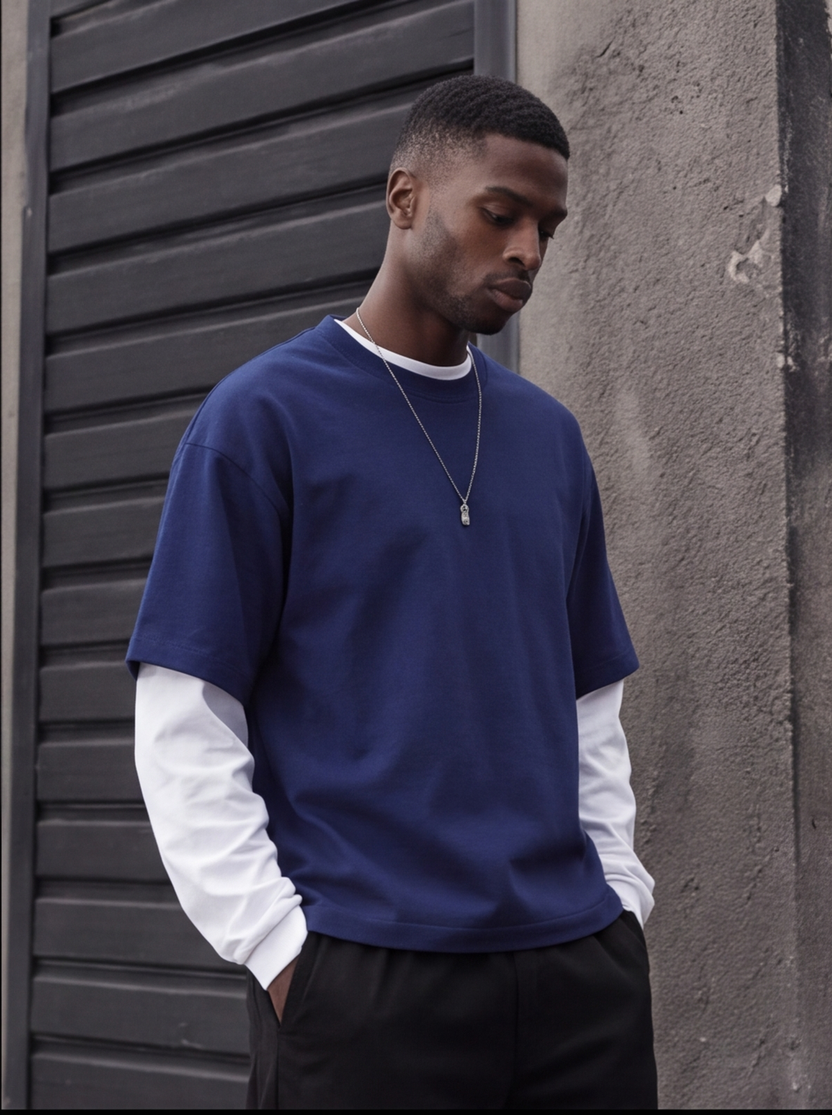 T-shirt oversize LEGACY Unisexe Col Rond
