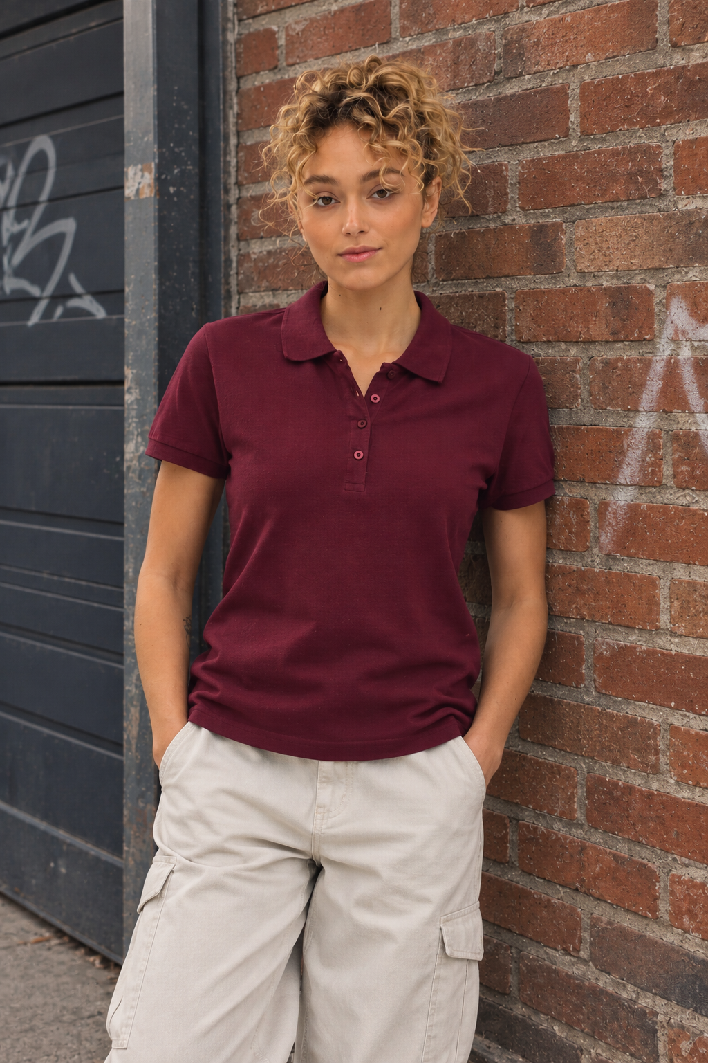 Polo coupe ajusté femme SOL'S PASSION - 11338