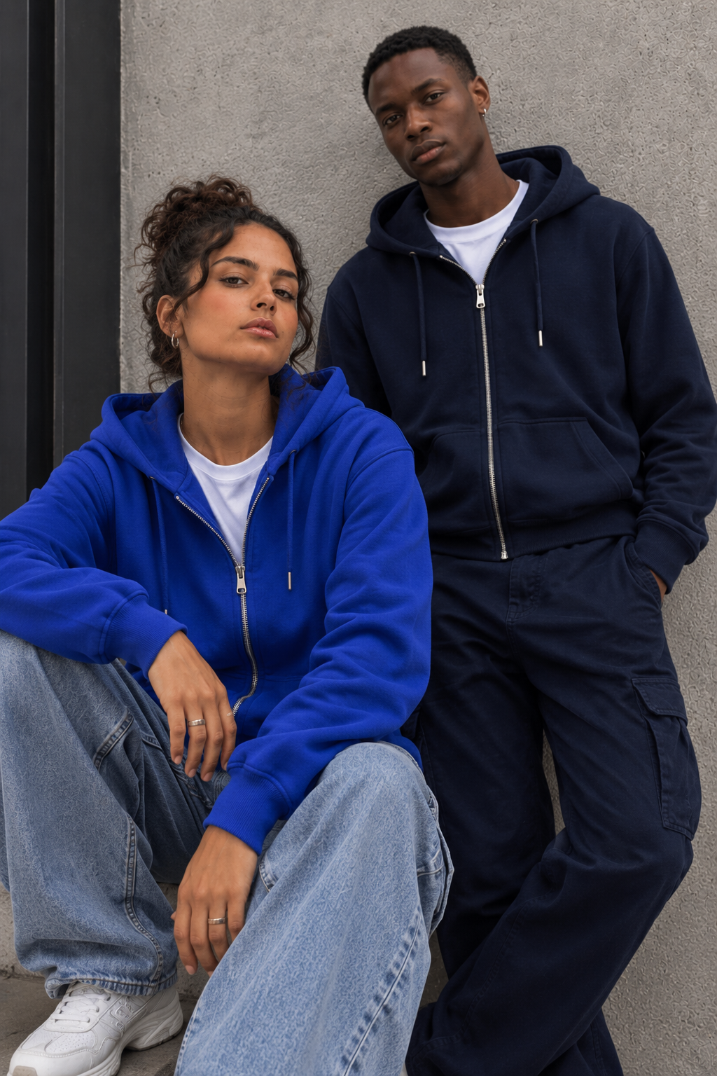 Sweat zippé unisexe à capuche  SOL'S CALIPSO – 04237