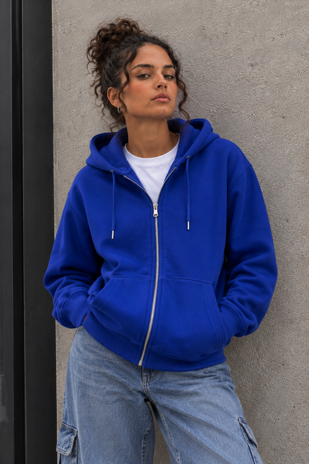 Sweat zippé unisexe à capuche  SOL'S CALIPSO – 04237