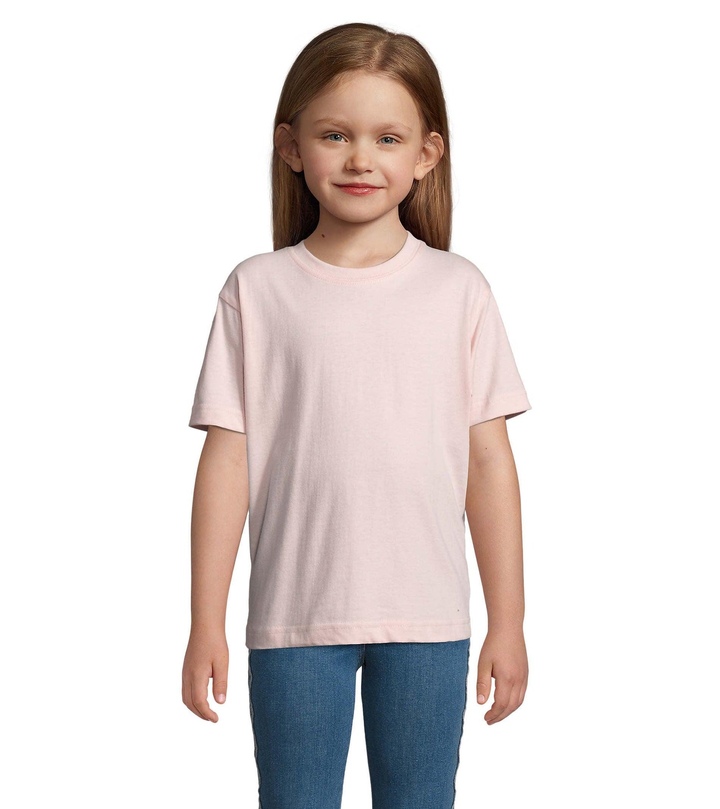 Marks and Spencer filles T-shirt basique en coton rose taille 12-18 Marks and Spencer filles T-shirt basique en coton rose taille 12-18