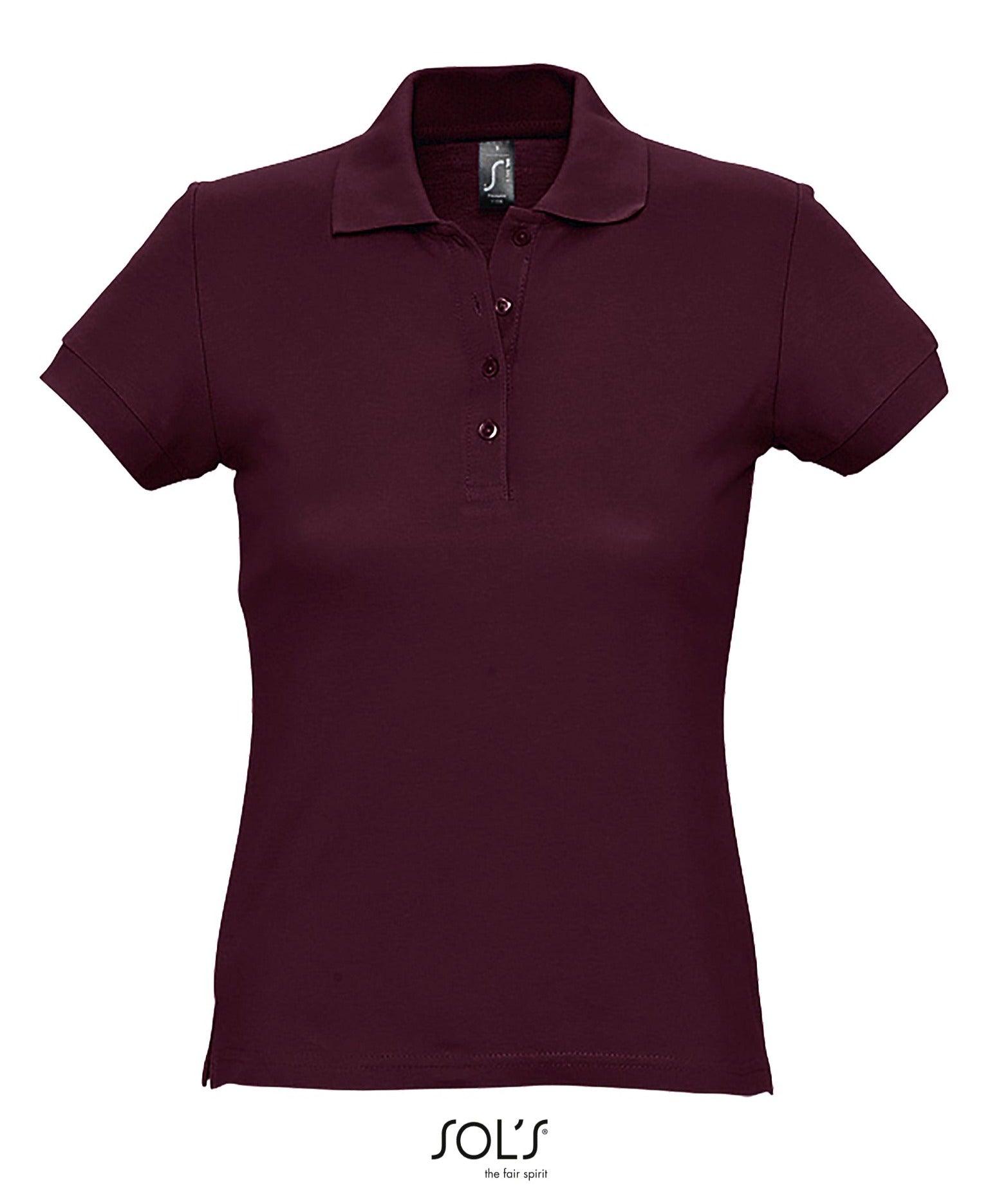 Polo coupe ajusté femme SOL'S PASSION - 11338