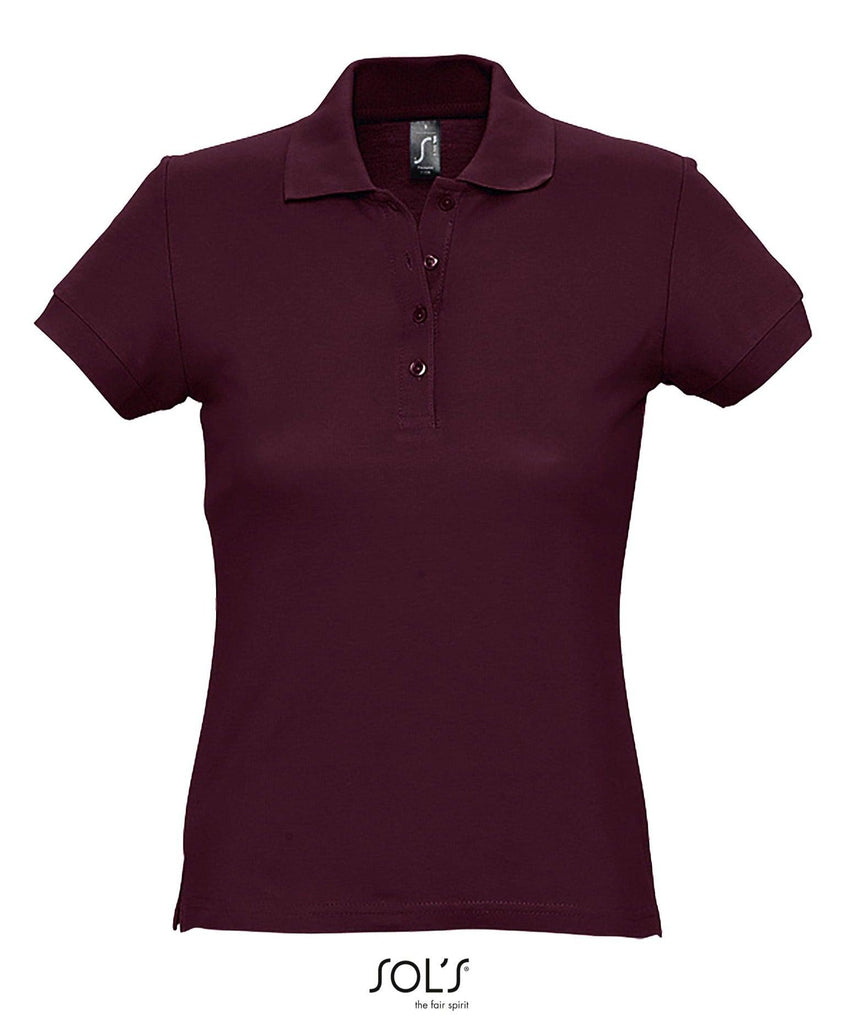 Polo coupe ajusté femme SOL'S PASSION - 11338