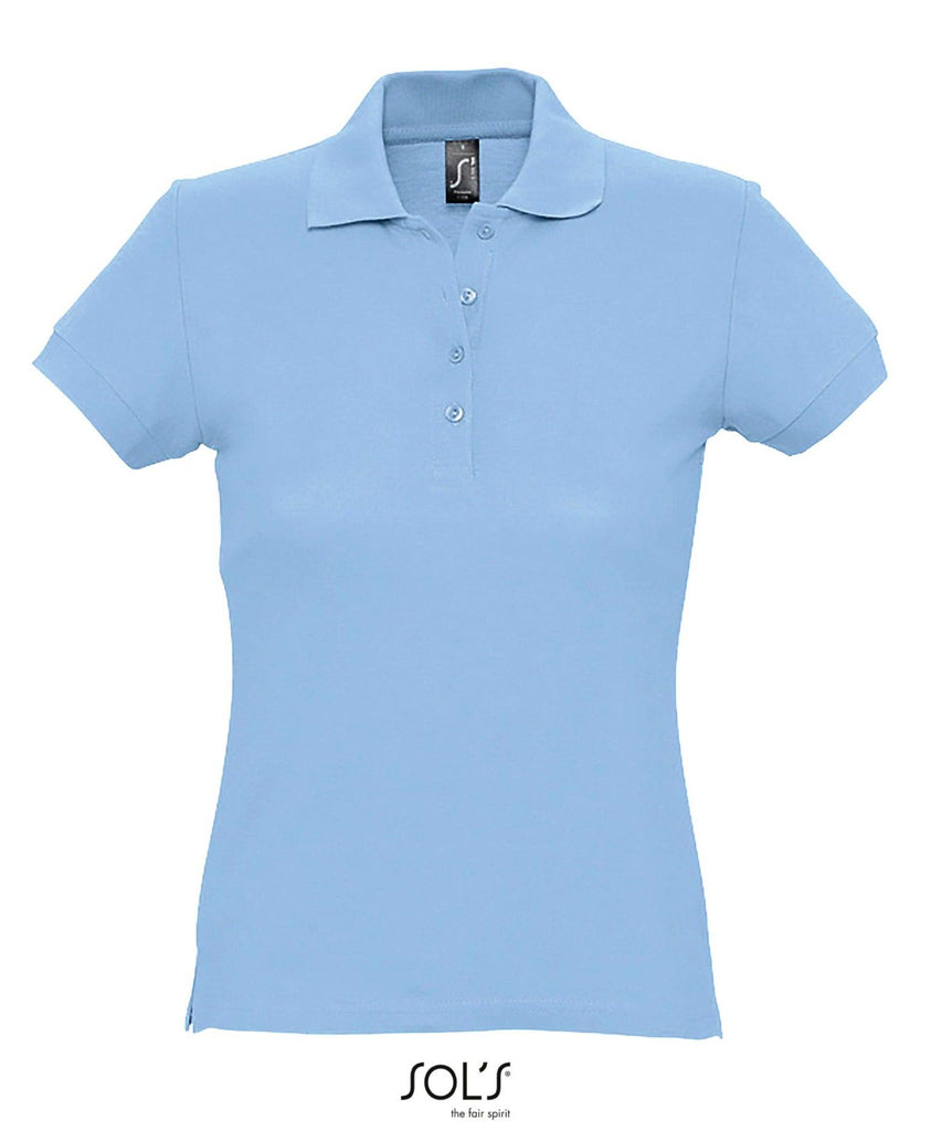 Polo coupe ajusté femme SOL'S PASSION - 11338