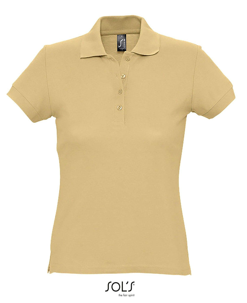 Polo coupe ajusté femme SOL'S PASSION - 11338