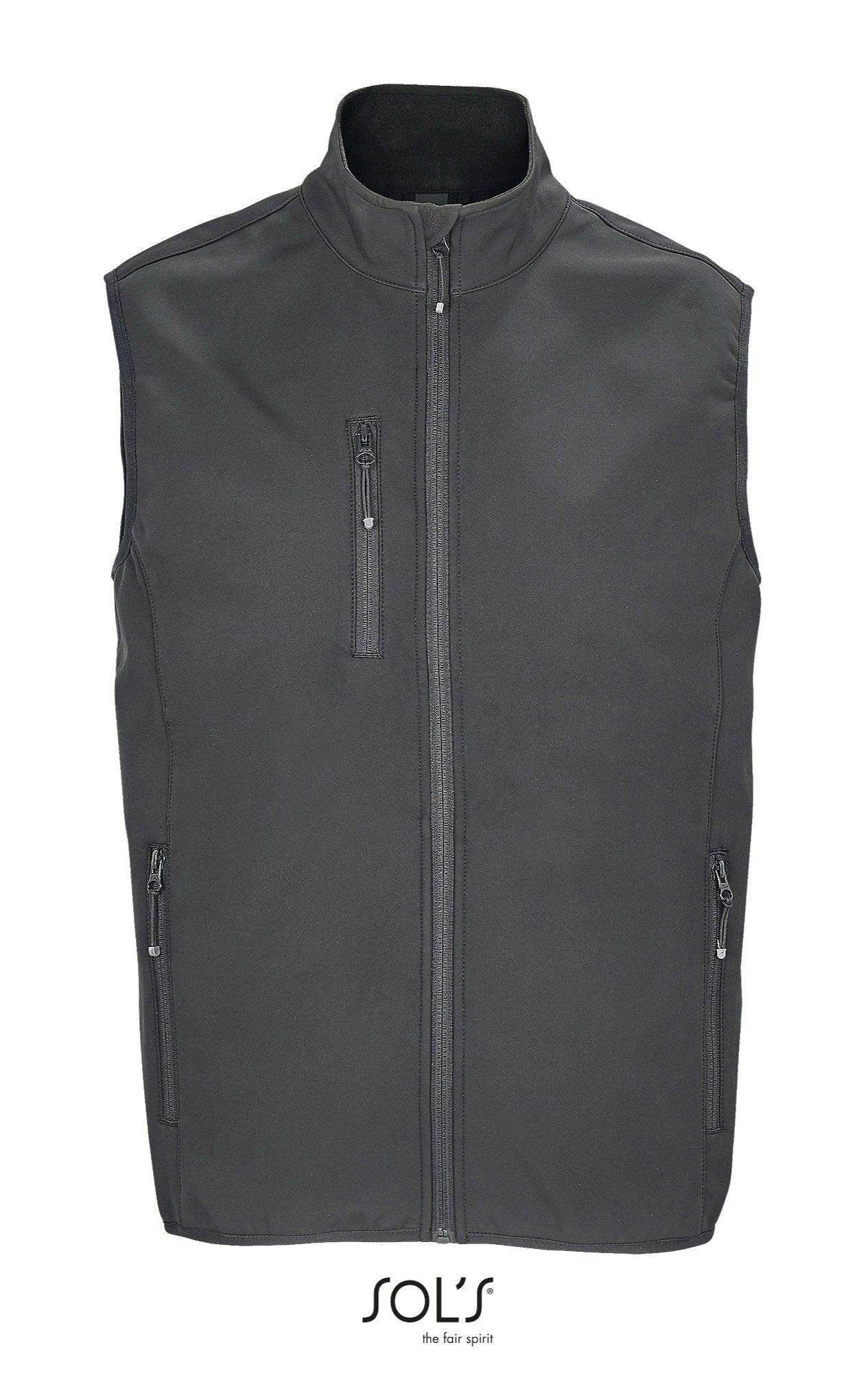 Veste zippée Falcon softshell sans manche pour homme - 03825