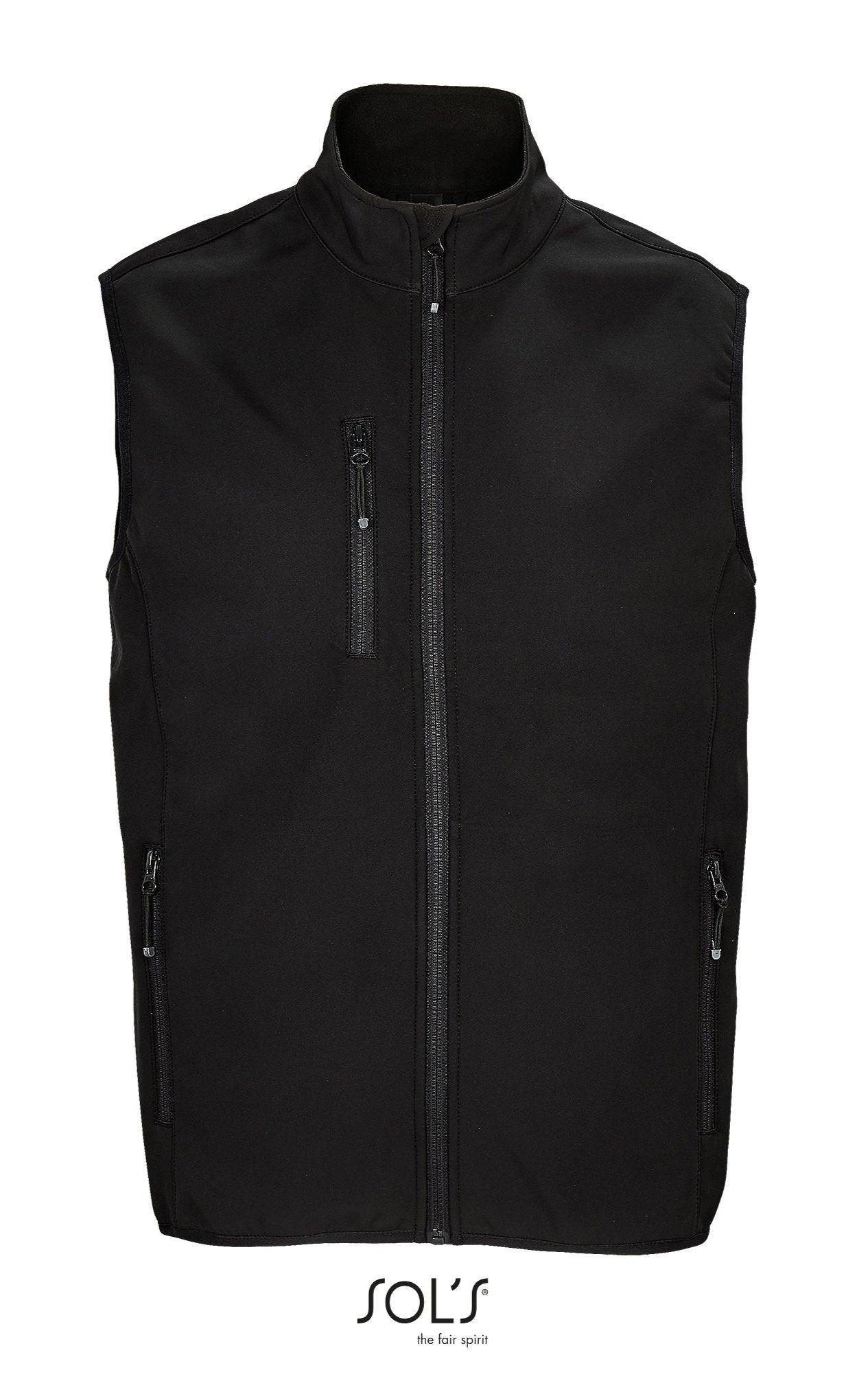 Veste zippée Falcon softshell sans manche pour homme - 03825