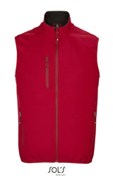 Veste zippée Falcon softshell sans manche pour homme - 03825