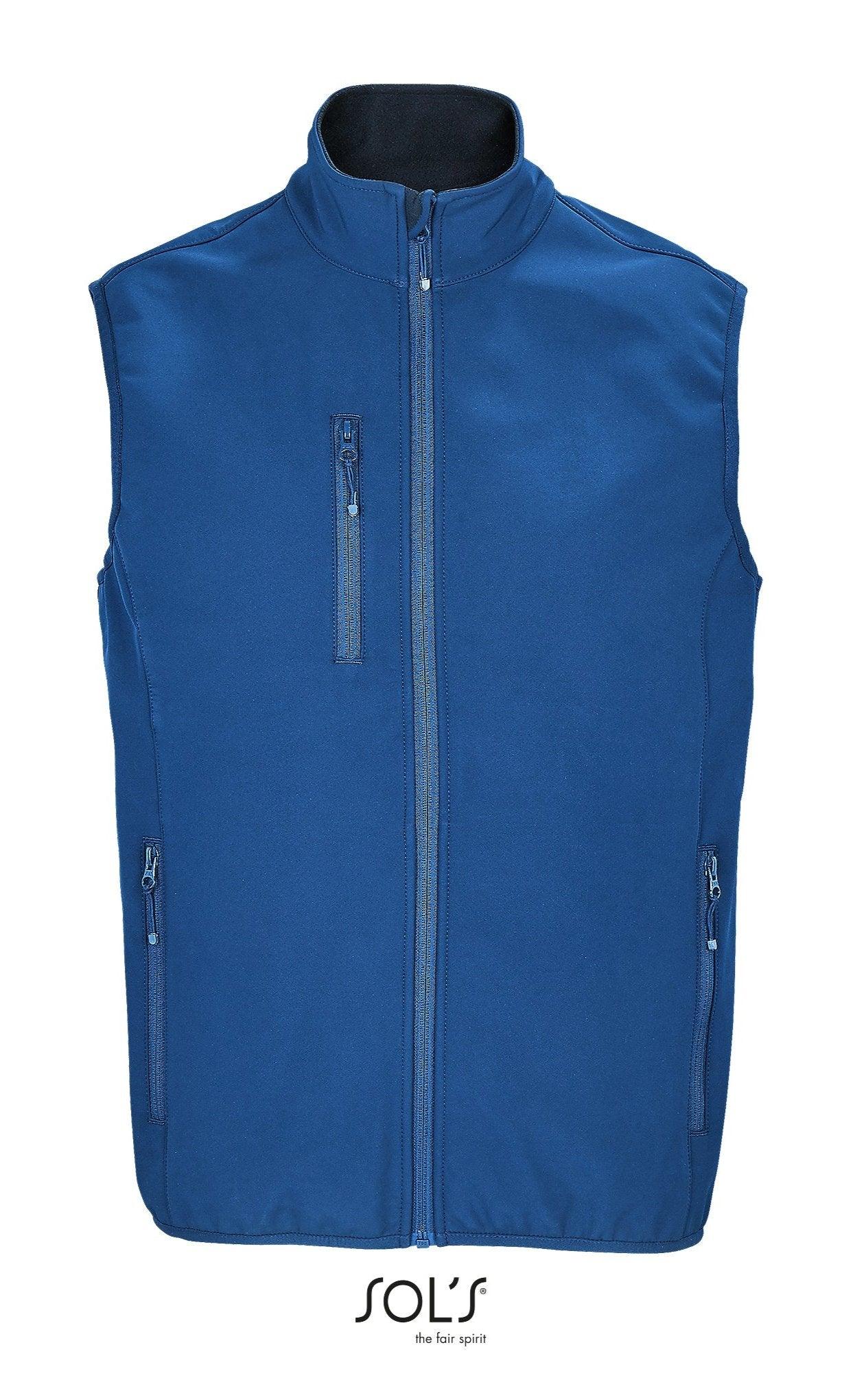 Veste zippée Falcon softshell sans manche pour homme - 03825