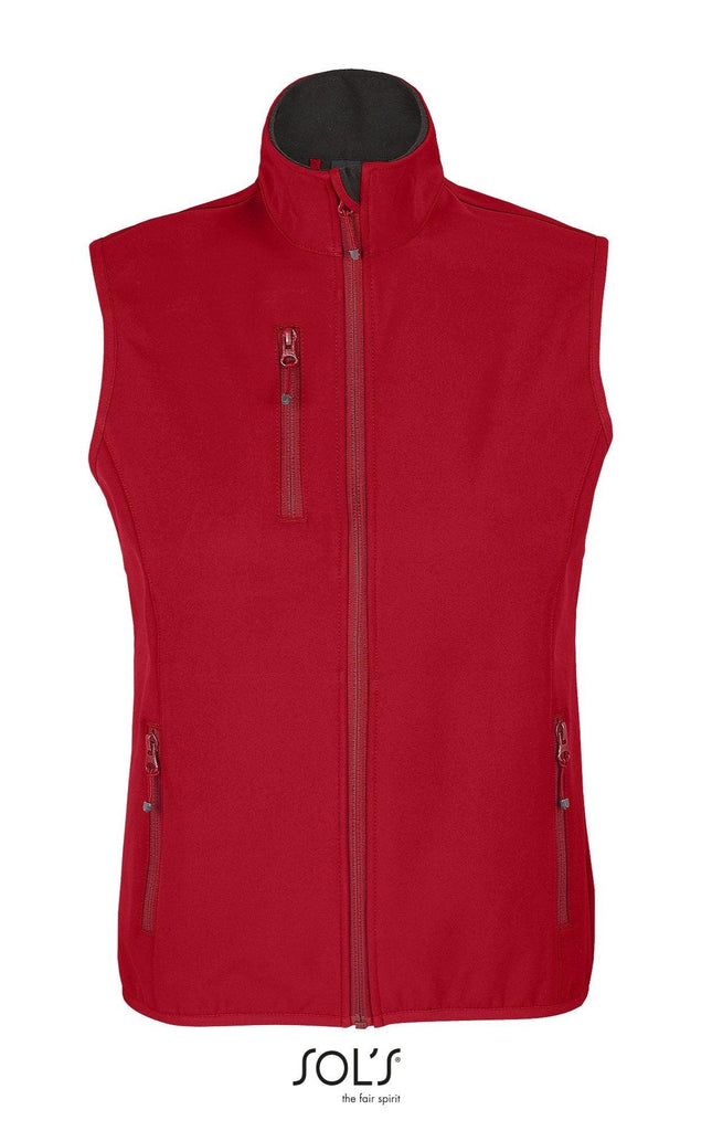 Veste zippée Falcon softshell sans manche pour femme - 03826
