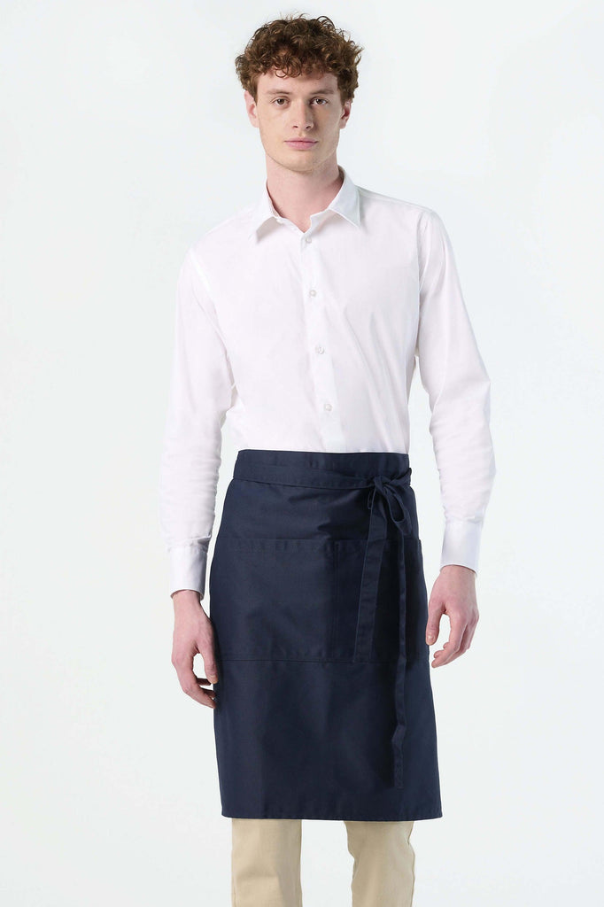 Tablier mi-long Greenwich avec poches - 88020