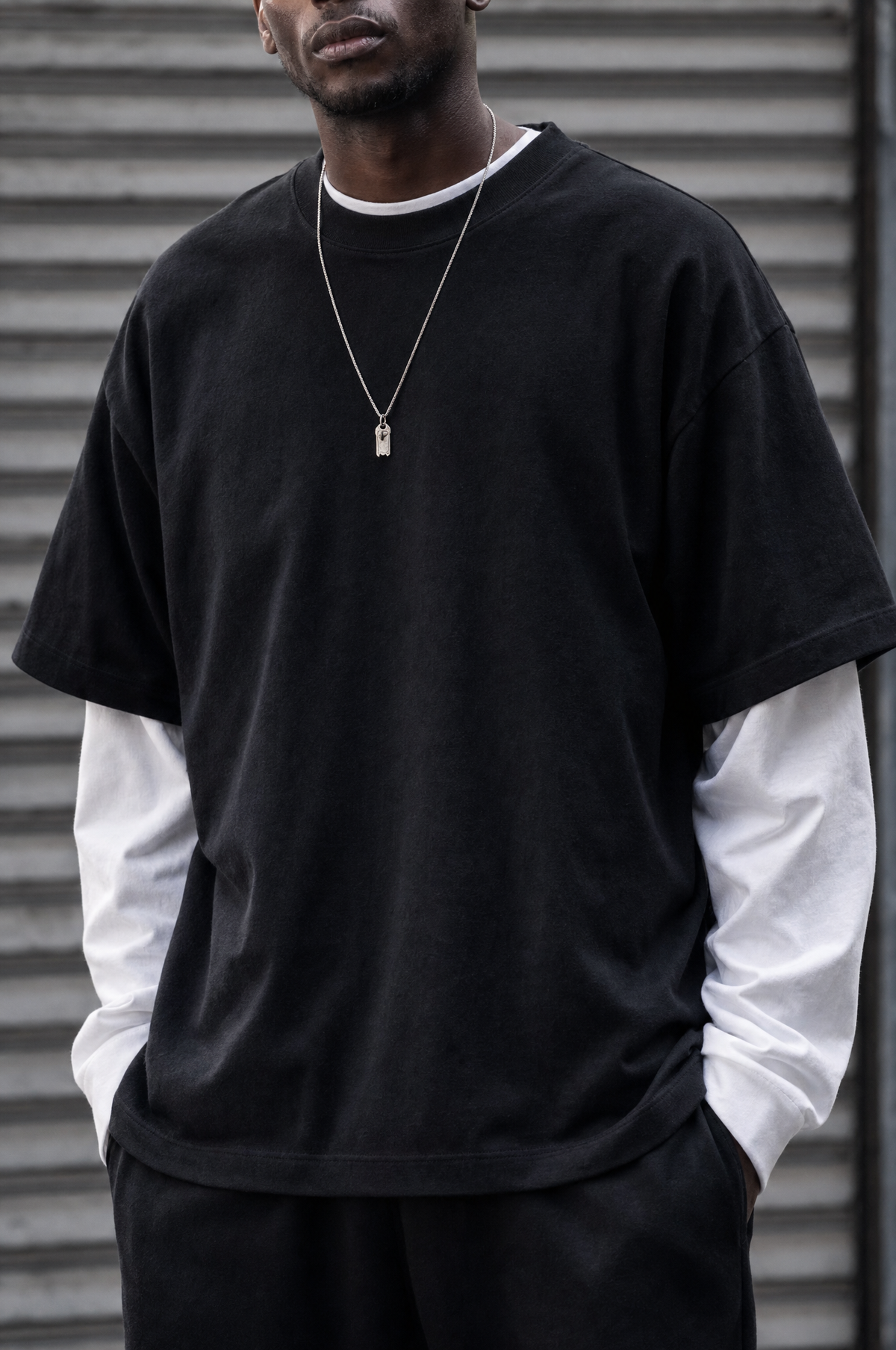 T-shirt oversize LEGACY Unisexe Col Rond
