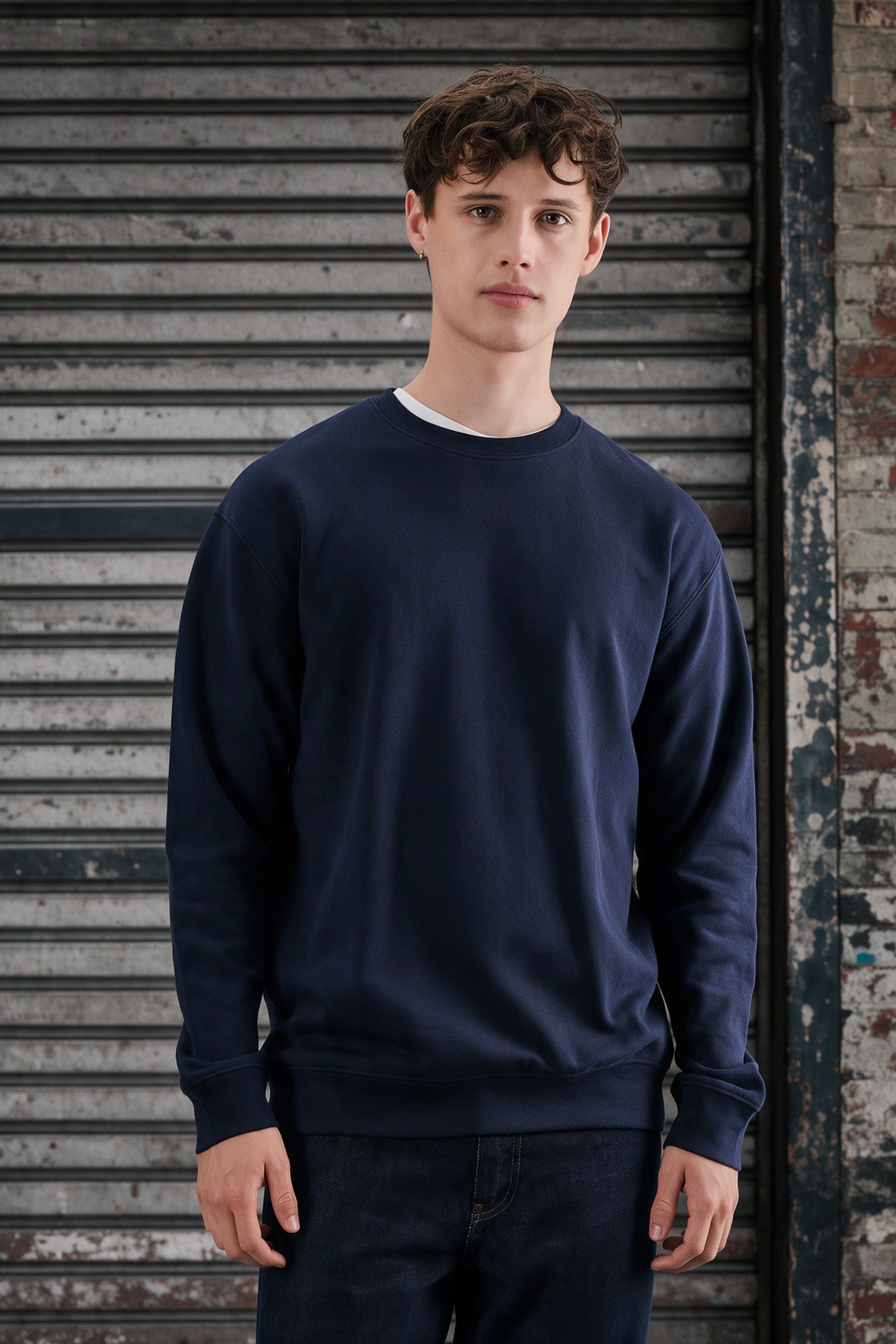 Sweat-shirt Columbia unisexe col rond - 03814