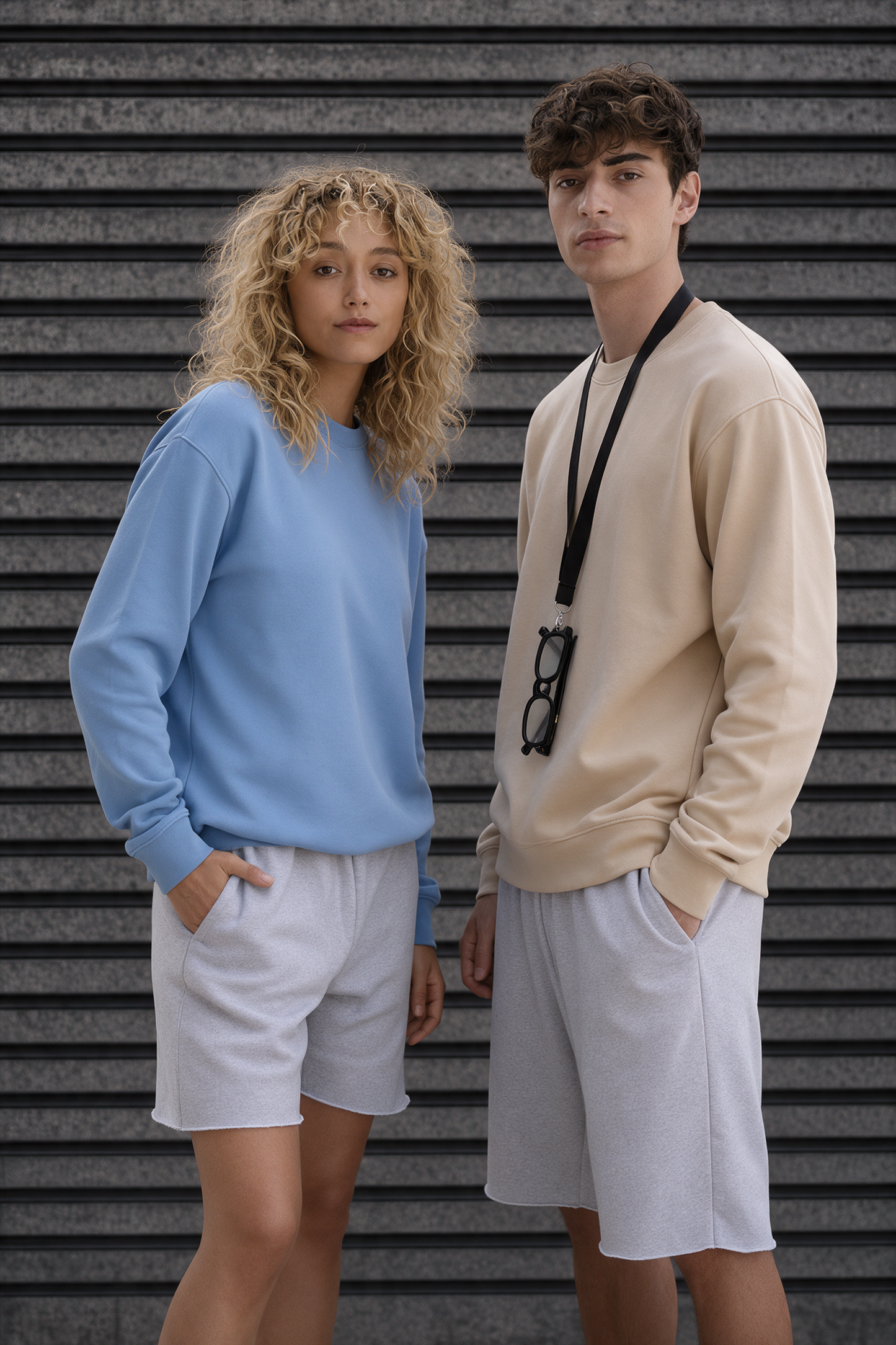 Sweat-shirt Columbia unisexe col rond - 03814