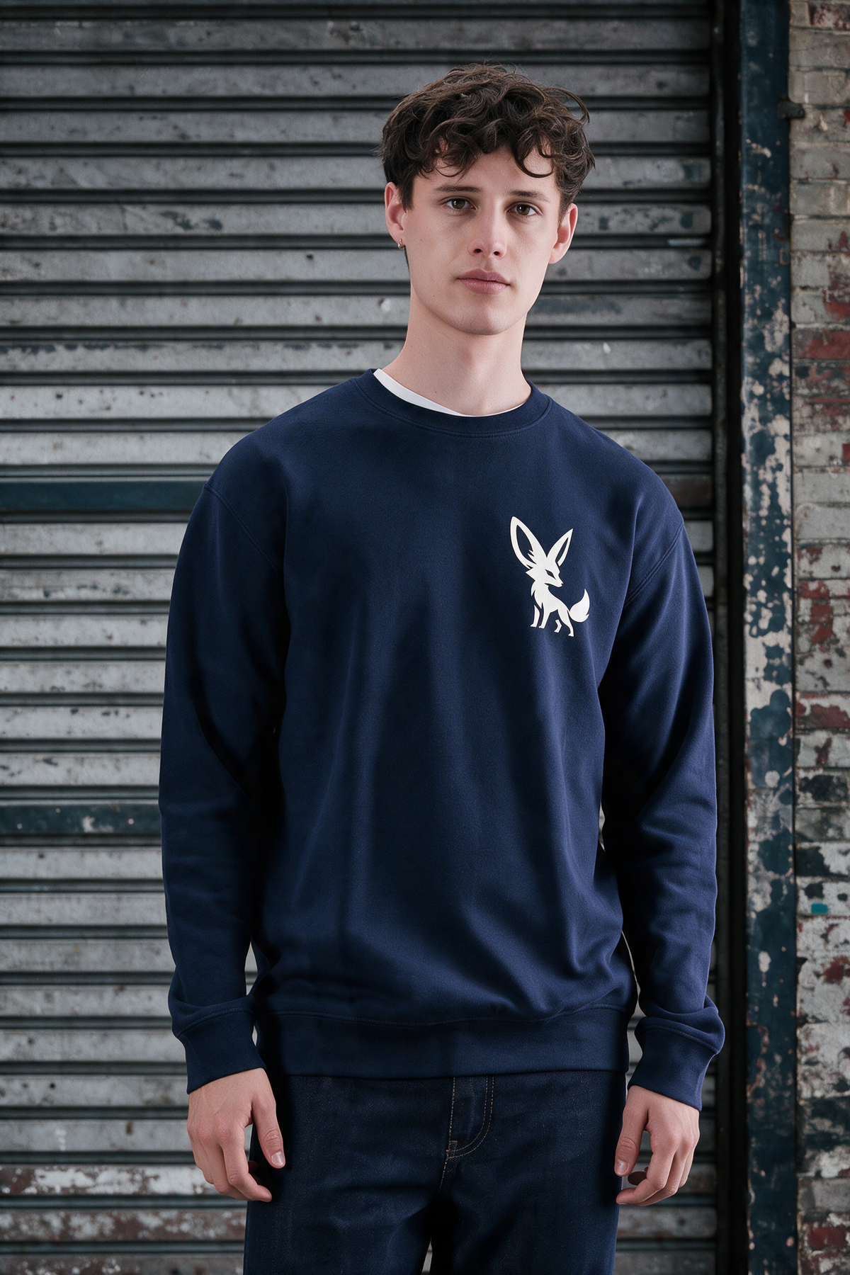 Sweat-shirt Columbia unisexe col rond - 03814