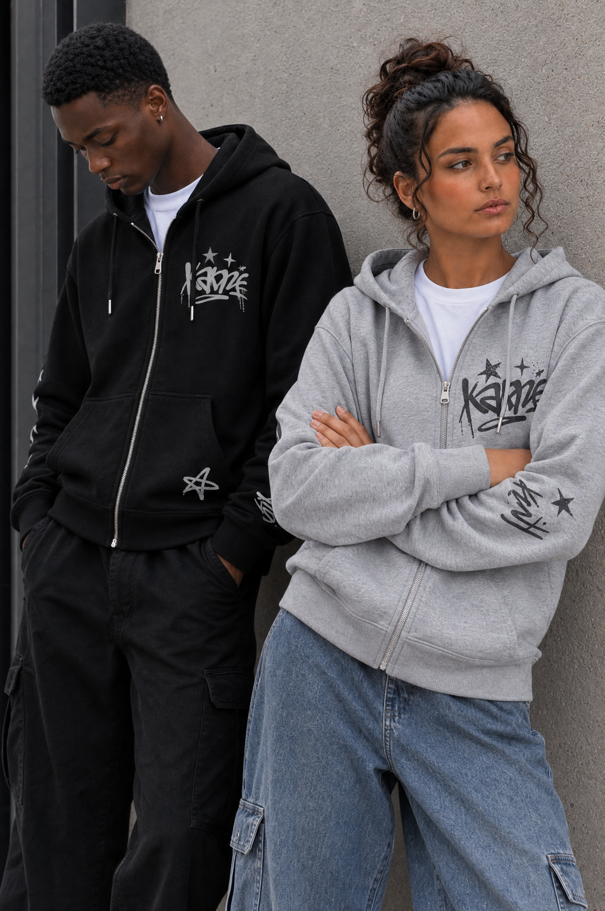 Sweat zippé unisexe à capuche  SOL'S CALIPSO – 04237
