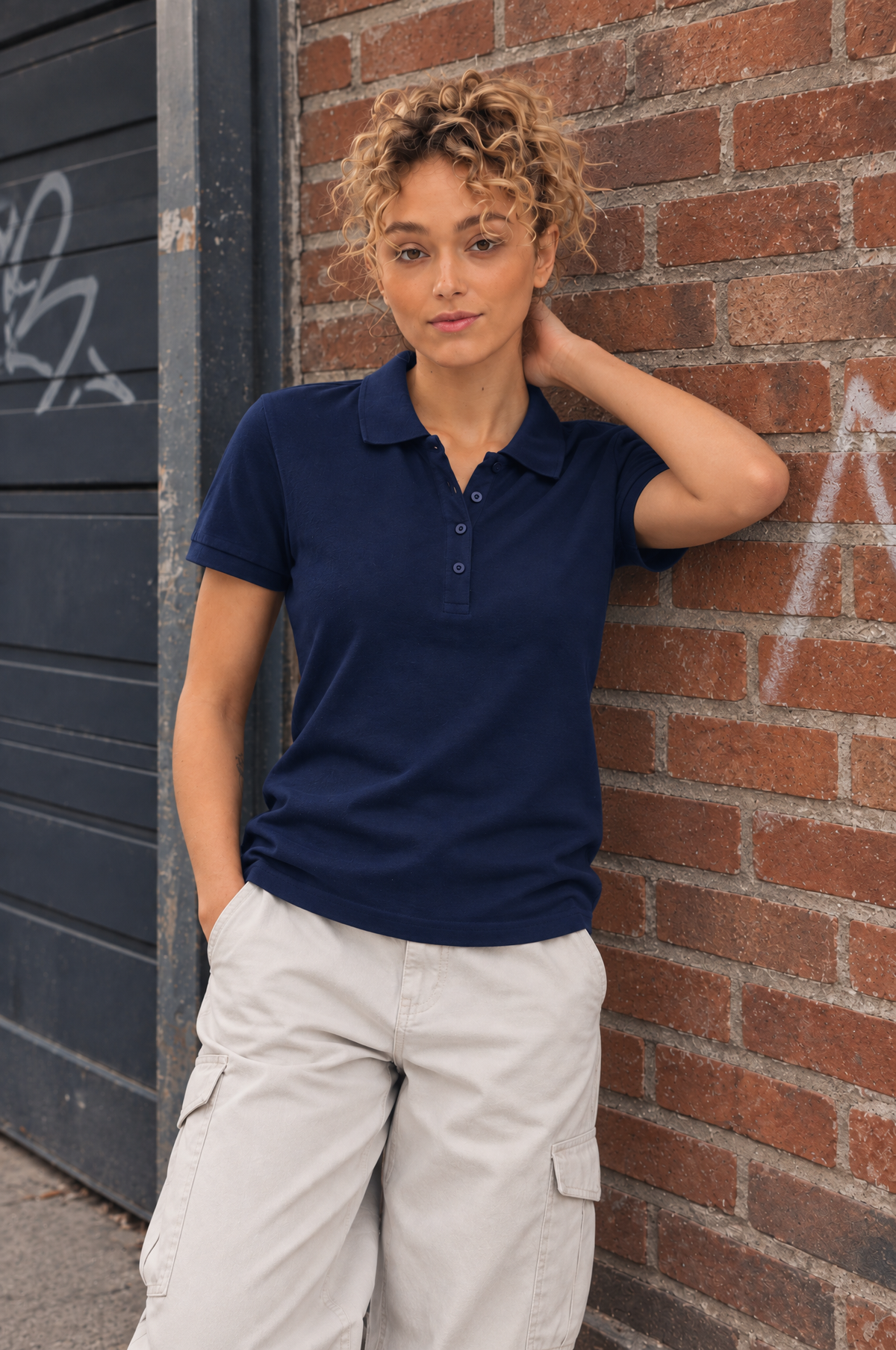 Polo coupe ajusté femme SOL'S PASSION - 11338