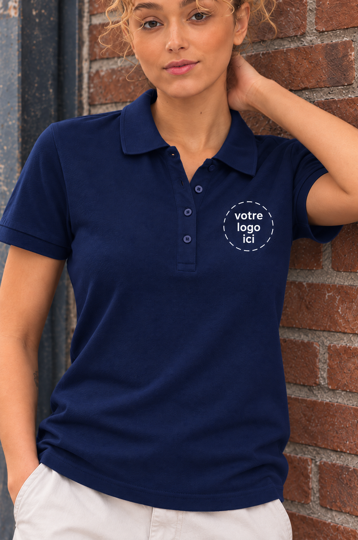 Polo coupe ajusté femme SOL'S PASSION - 11338