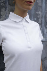 Polo piqué patte caché NEOBLU OWEN femme - 03189