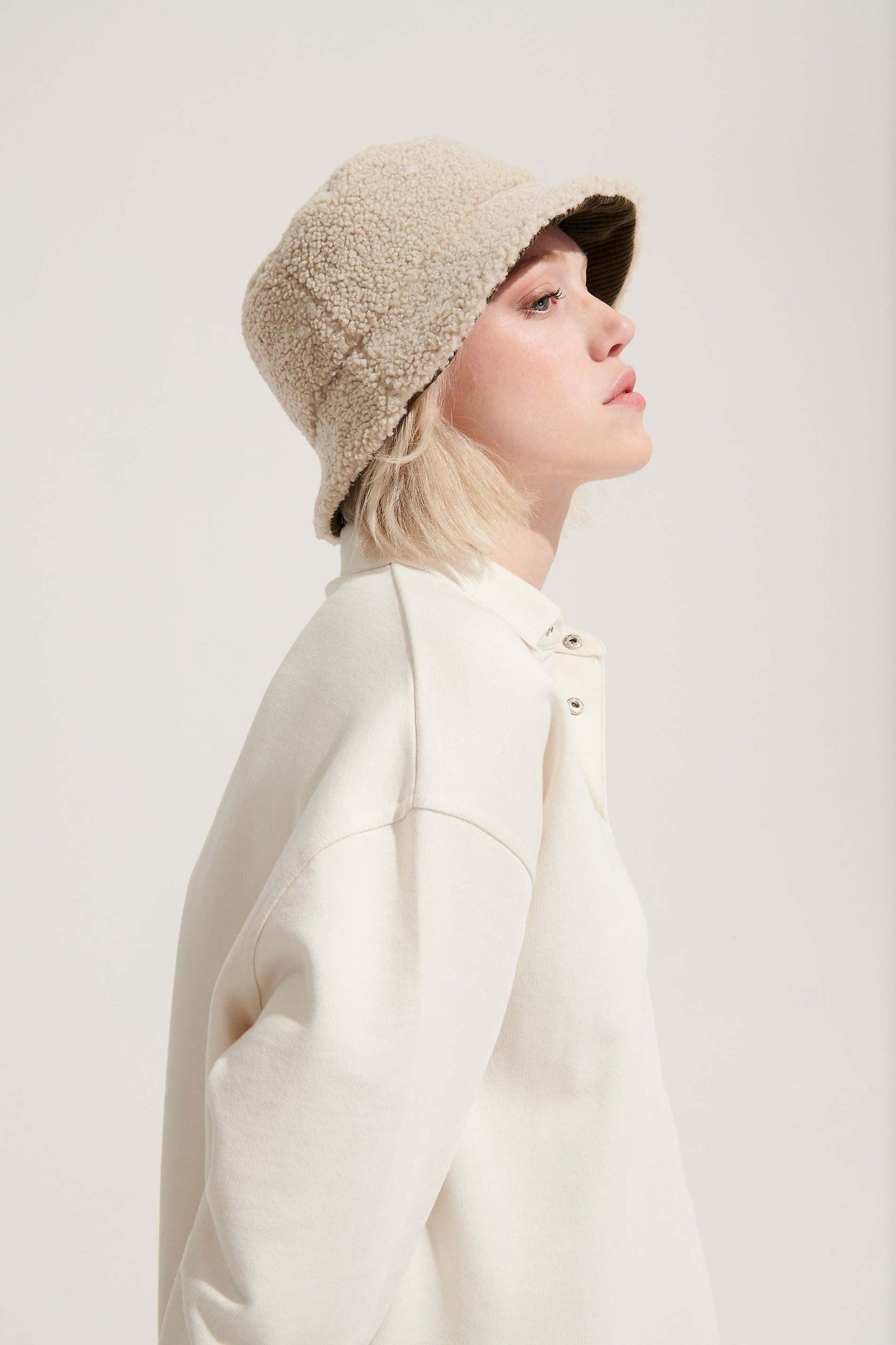 Bob sherpa et velours SOL'S BUCKET 2IN1 - 03998